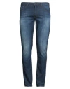 Armani Exchange Man Jeans Blue Size 34 Cotton, Polyester, Elastane In Blue