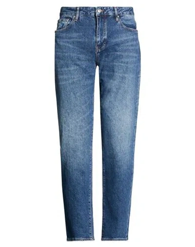 Armani Exchange Man Jeans Blue Size 34 Cotton, Polyester, Elastane