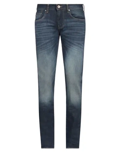 Armani Exchange Man Jeans Blue Size 33 Cotton, Polyester, Elastane