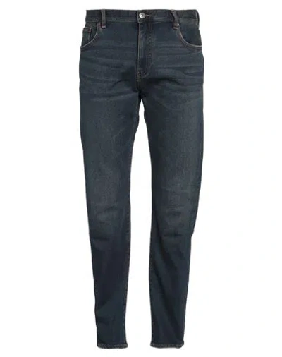 Armani Exchange Man Jeans Blue Size 31 Cotton, Polyester, Elastane