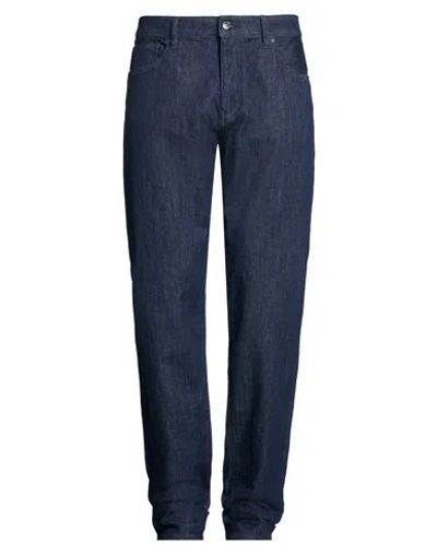 Armani Exchange Man Jeans Blue Size 34 Cotton, Polyester, Polyamide, Elastane