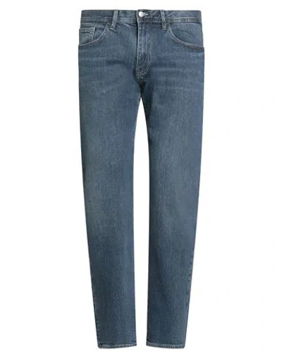 ARMANI EXCHANGE ARMANI EXCHANGE MAN JEANS BLUE SIZE 34W-30L COTTON, ELASTANE