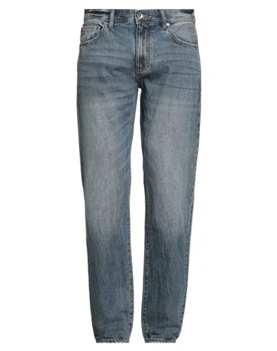 Armani Exchange Man Jeans Blue Size 34w-32l Cotton