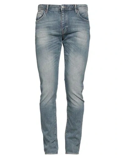 Armani Exchange Man Jeans Blue Size 30w-32l Cotton, Elastane