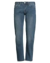 Armani Exchange Man Jeans Blue Size 34w-32l Cotton, Elastane In Blue