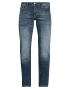 Armani Exchange Man Jeans Blue Size 33w-32l Cotton, Elastane In Blue