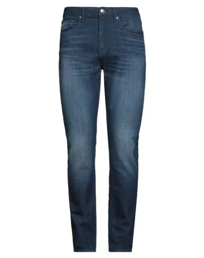 ARMANI EXCHANGE ARMANI EXCHANGE MAN JEANS BLUE SIZE 34W-32L COTTON, POLYESTER, ELASTANE