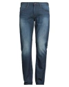 Armani Exchange Man Jeans Blue Size 34 Cotton, Polyester, Elastane In Blue