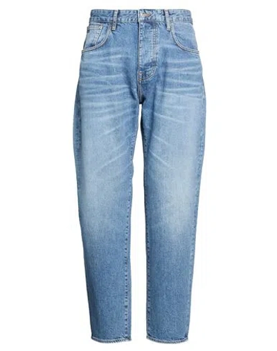 Armani Exchange Man Jeans Blue Size 36 Cotton, Elastane