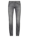 Armani Exchange Man Jeans Grey Size 33 Cotton, Polyester, Elastane In Grey