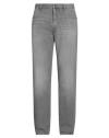 Armani Exchange Man Jeans Grey Size 33 Cotton, Polyester, Elastane In Grey