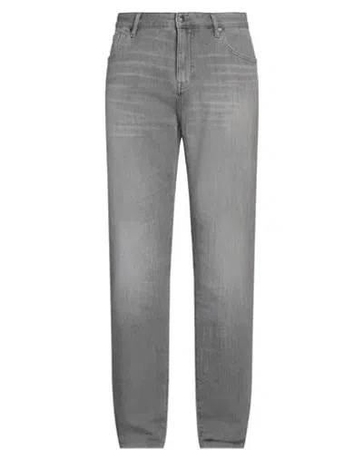 Armani Exchange Man Jeans Grey Size 33 Cotton, Polyester, Elastane