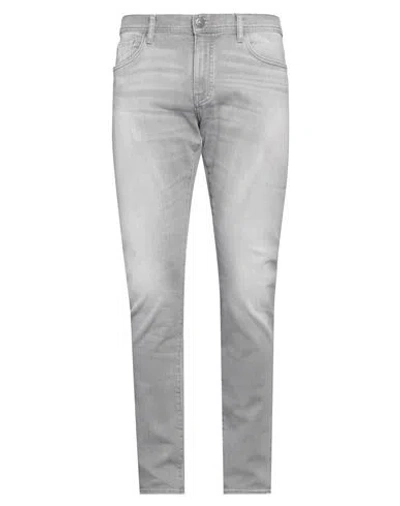 Armani Exchange Man Jeans Grey Size 31 Cotton, Polyester, Elastane