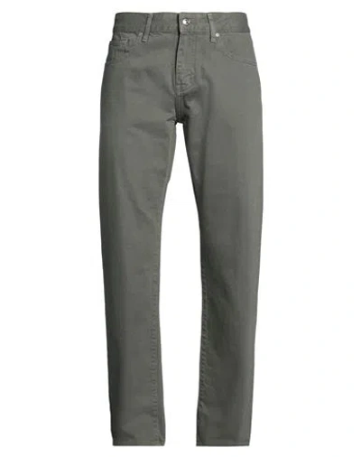 Armani Exchange Man Jeans Military Green Size 33w-32l Cotton