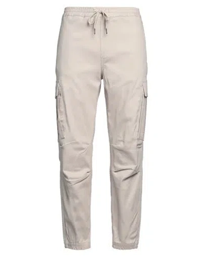 Armani Exchange Man Pants Beige Size 33 Cotton, Elastane