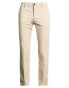 Armani Exchange Man Pants Beige Size 33 Cotton, Polyester, Elastane In Multi