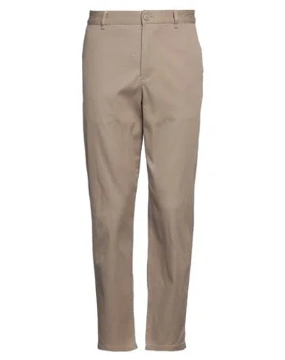 Armani Exchange Man Pants Beige Size 34 Cotton, Elastane
