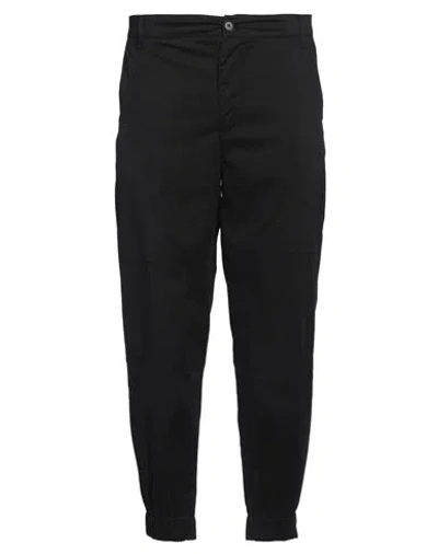 Armani Exchange Man Pants Black Size 33 Cotton, Elastane