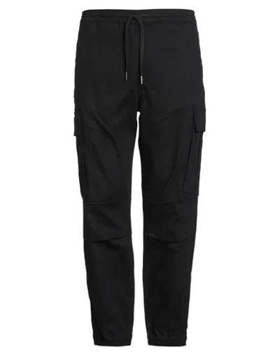 Armani Exchange Man Pants Black Size 34 Cotton, Elastane
