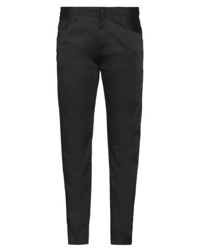 Armani Exchange Man Pants Black Size 36 Cotton, Polyester, Elastane