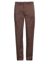 Armani Exchange Man Pants Brown Size 34 Cotton, Polyester, Elastane