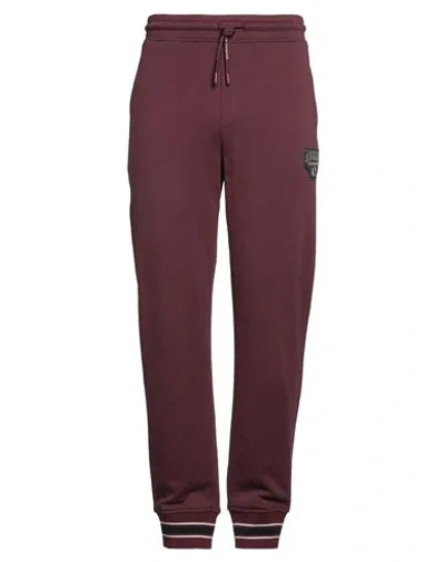 ARMANI EXCHANGE ARMANI EXCHANGE MAN PANTS BURGUNDY SIZE L COTTON, POLYESTER