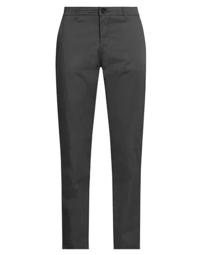 Armani Exchange Man Pants Charcoal Size 32 Cotton, Elastane In Grey