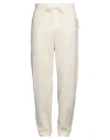 Armani Exchange Man Pants Ivory Size L Cotton In White