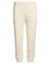 Armani Exchange Man Pants Cream Size S Cotton In Neutral