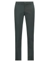 Armani Exchange Man Pants Dark Green Size 31 Cotton, Elastane