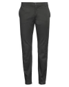 Armani Exchange Man Pants Charcoal Size 28 Cotton, Elastane In Green