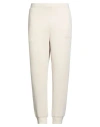 Armani Exchange Man Pants Ivory Size L Modal, Polyester, Elastane In White