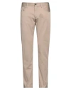 Armani Exchange Man Pants Khaki Size 34 Cotton, Polyester, Elastane In Beige