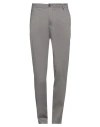 Armani Exchange Man Pants Lead Size 32 Cotton, Elastane In Grey