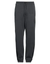 Armani Exchange Man Pants Lead Size M Cotton, Polyester In Grey