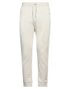 Armani Exchange Man Pants Light Grey Size L Cotton, Elastane