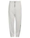 Armani Exchange Man Pants Ivory Size L Cotton In Grey