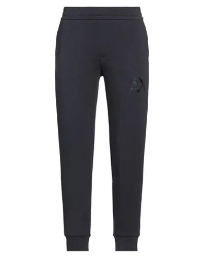 Armani Exchange Man Pants Midnight Blue Size S Cotton, Polyester, Elastane
