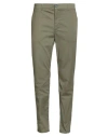 Armani Exchange Man Pants Military Green Size 30 Cotton, Elastane