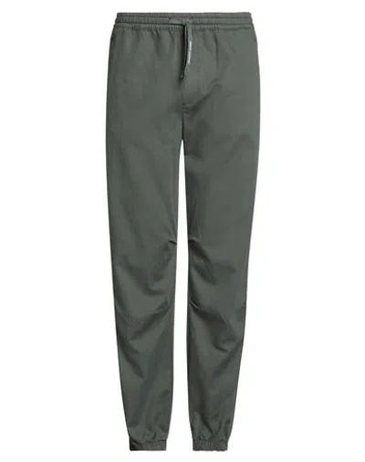 Armani Exchange Man Pants Military Green Size 34 Lyocell, Cotton