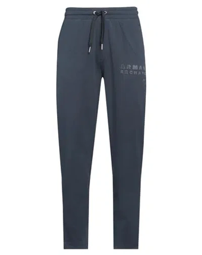 ARMANI EXCHANGE ARMANI EXCHANGE MAN PANTS NAVY SIZE L COTTON, POLYESTER