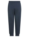Armani Exchange Man Pants Navy Size Xl Cotton, Linen, Elastane In Blue