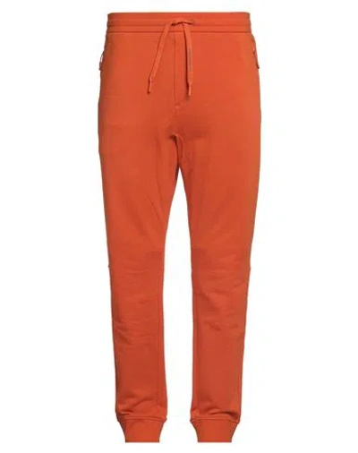 Armani Exchange Man Pants Orange Size S Cotton, Elastane