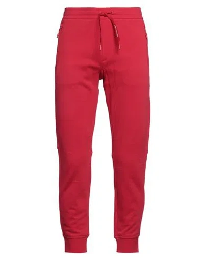Armani Exchange Man Pants Red Size L Cotton, Elastane