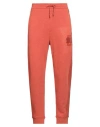 Armani Exchange Man Pants Rust Size L Cotton, Polyester In Red