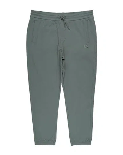 Armani Exchange Man Pants Sage Green Size S Cotton In Gray