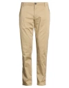 Armani Exchange Man Pants Sand Size 34 Cotton, Polyester, Elastane In Neutral