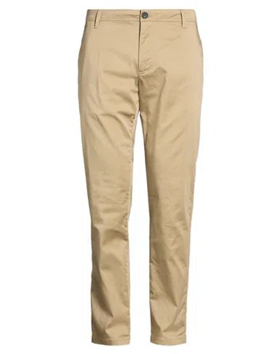 Armani Exchange Man Pants Sand Size 34 Cotton, Polyester, Elastane In Neutral