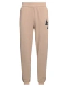 Armani Exchange Man Pants Ivory Size L Cotton In Beige