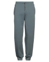 Armani Exchange Man Pants Slate Blue Size M Cotton, Polyester, Elastane In Blue